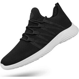 Men's Black 1 Breathable Lightweight Comfortable Non Slip Fashion Sneakers